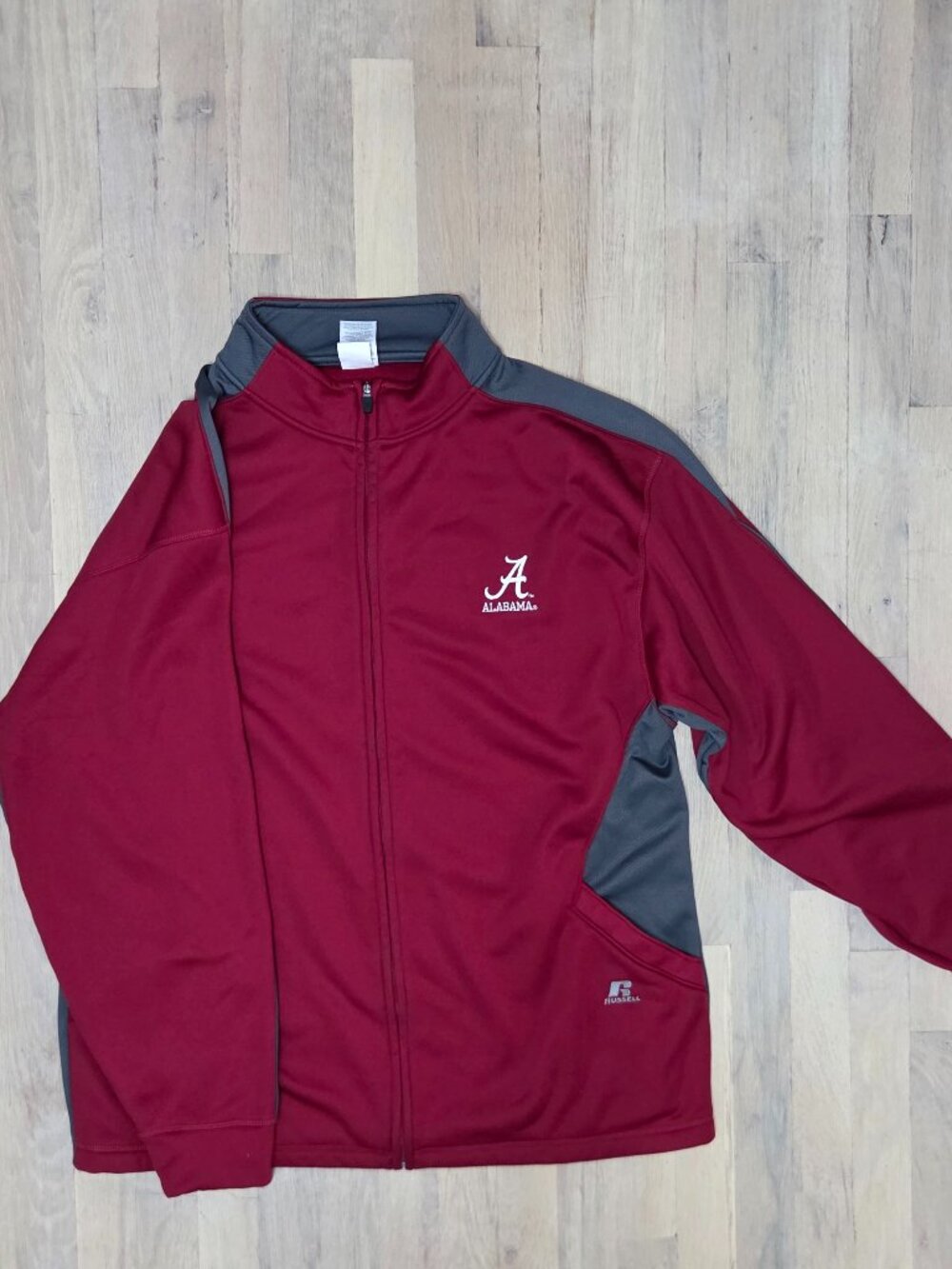 Russell Athletic Alabama Crimson Tide Full-Zip Jacket Mens XL Crimson Red Bama
